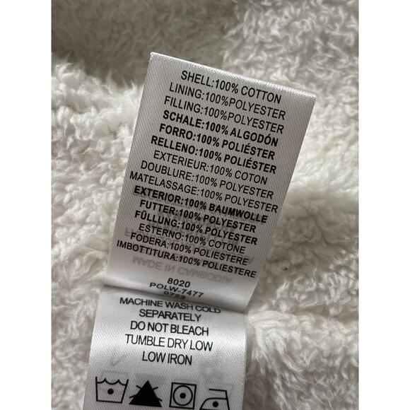 Legendary Whitetails Hooded Jacket Women's Large Open Country Sherpa Flannel - Picture 6 of 12